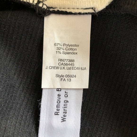 Madewell Gallerist Ponte Knit Color Block Top - Picture 6 of 7